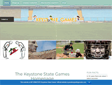 Tablet Screenshot of keystonegames.com